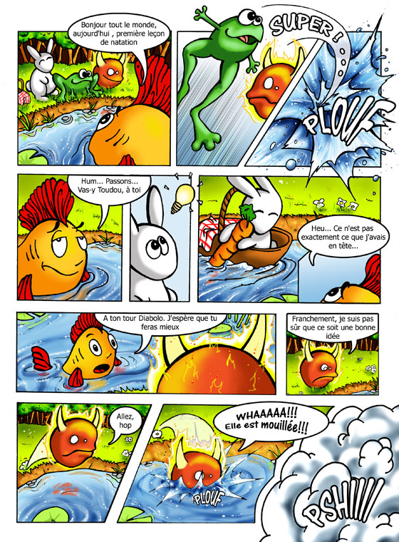 Bubulle Team - Tous &agrave; l'eau - Page 1